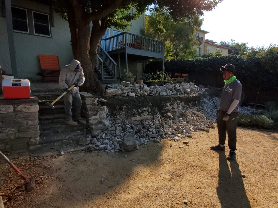 Berkeley Concrete Retaining Wall